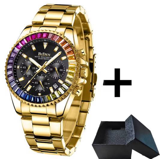 Biden Herrenuhr Gold