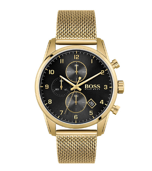 Boss Chronograph Herrenuhr Gold