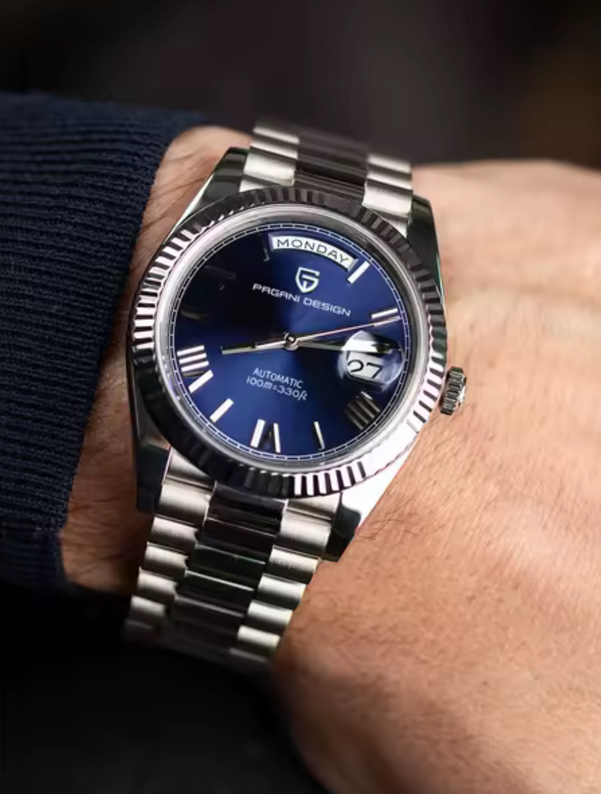 PAGANI DESIGN DD36 Automatikuhr mit Saphirglas