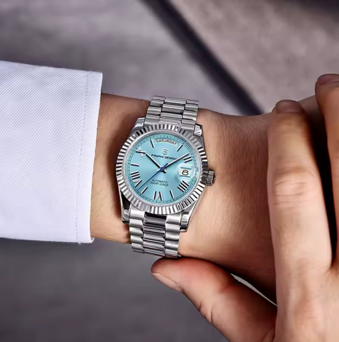 PAGANI DESIGN DD36 Automatikuhr mit Saphirglas