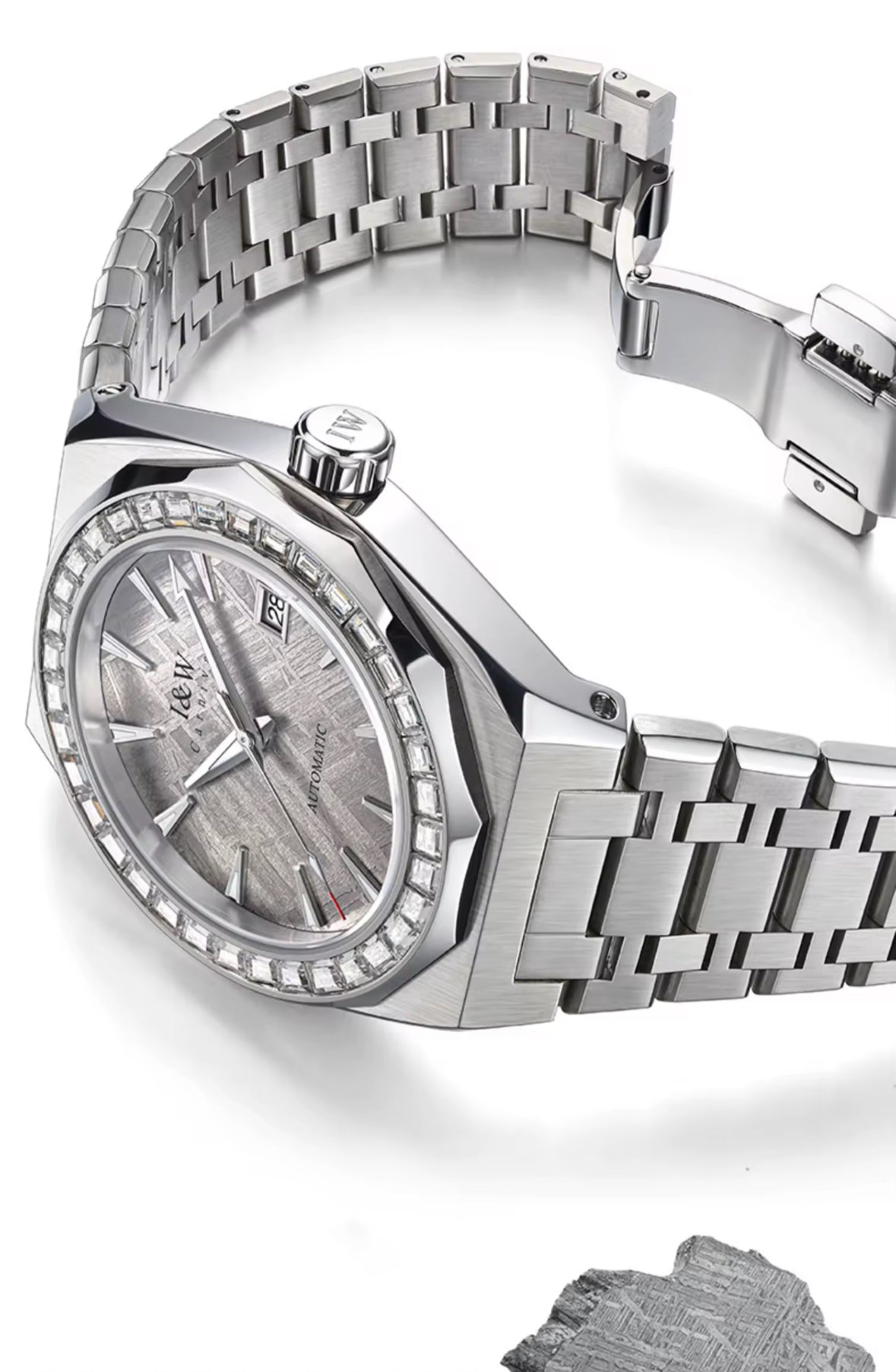 I&W Automatik Uhr SEIKO Uhrwerk