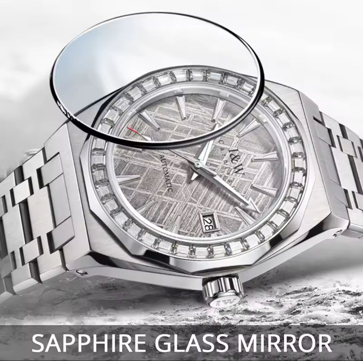 I&W Automatik Uhr SEIKO Uhrwerk