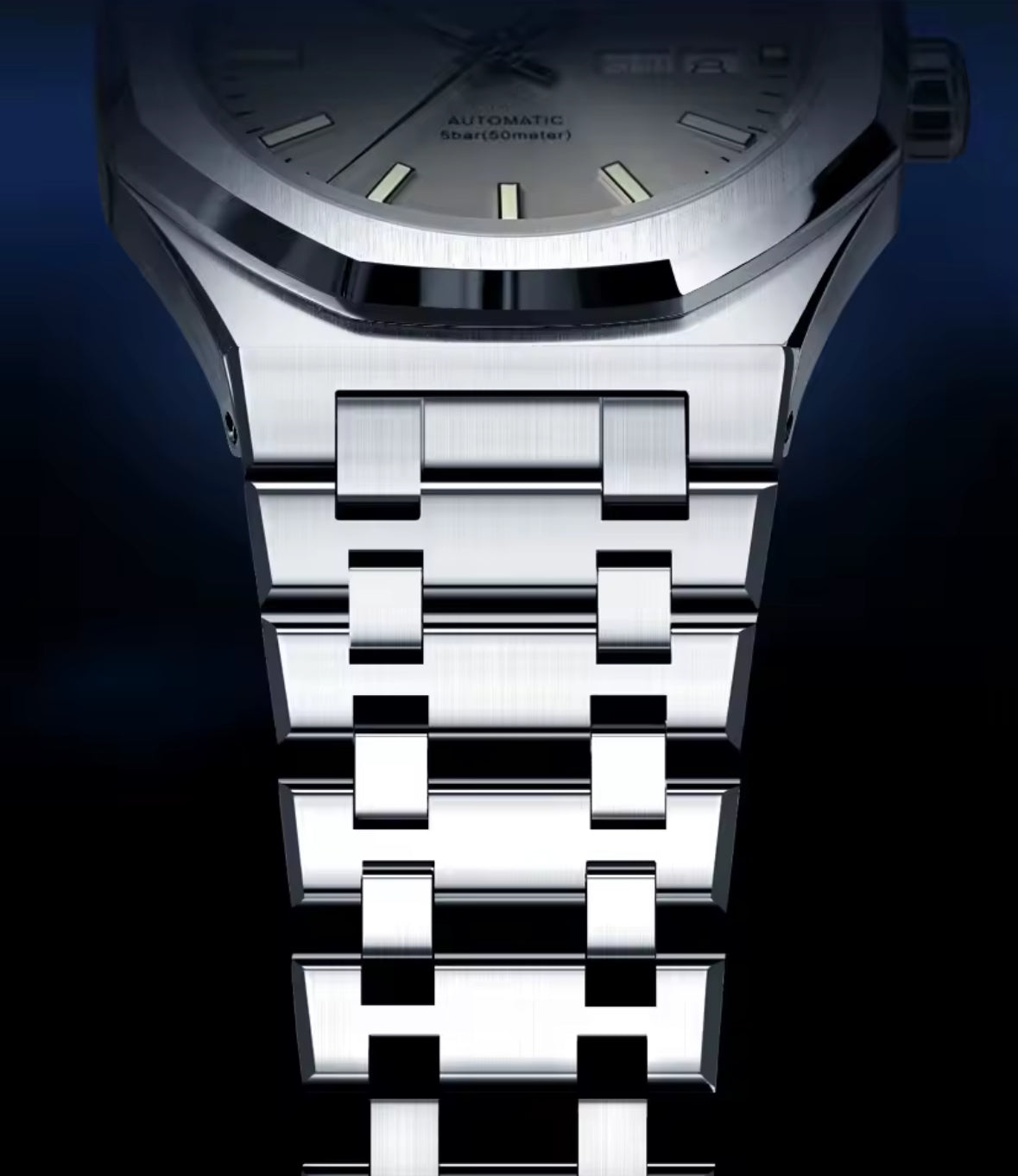 I&W Armbanduhr mit SEIKO Uhrwerk verbindet Eleganz und Luxus