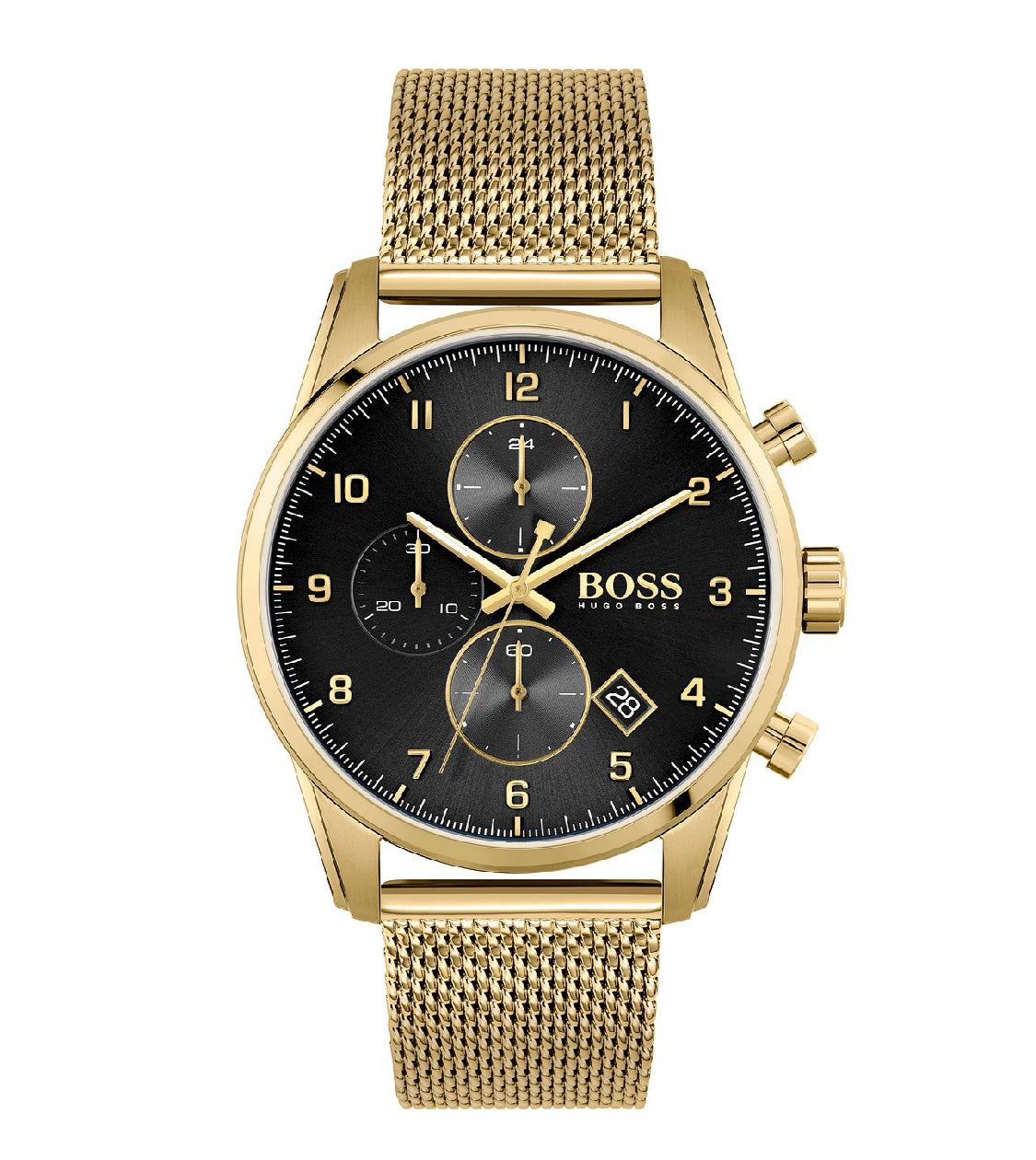 Boss Chronograph Herrenuhr Gold