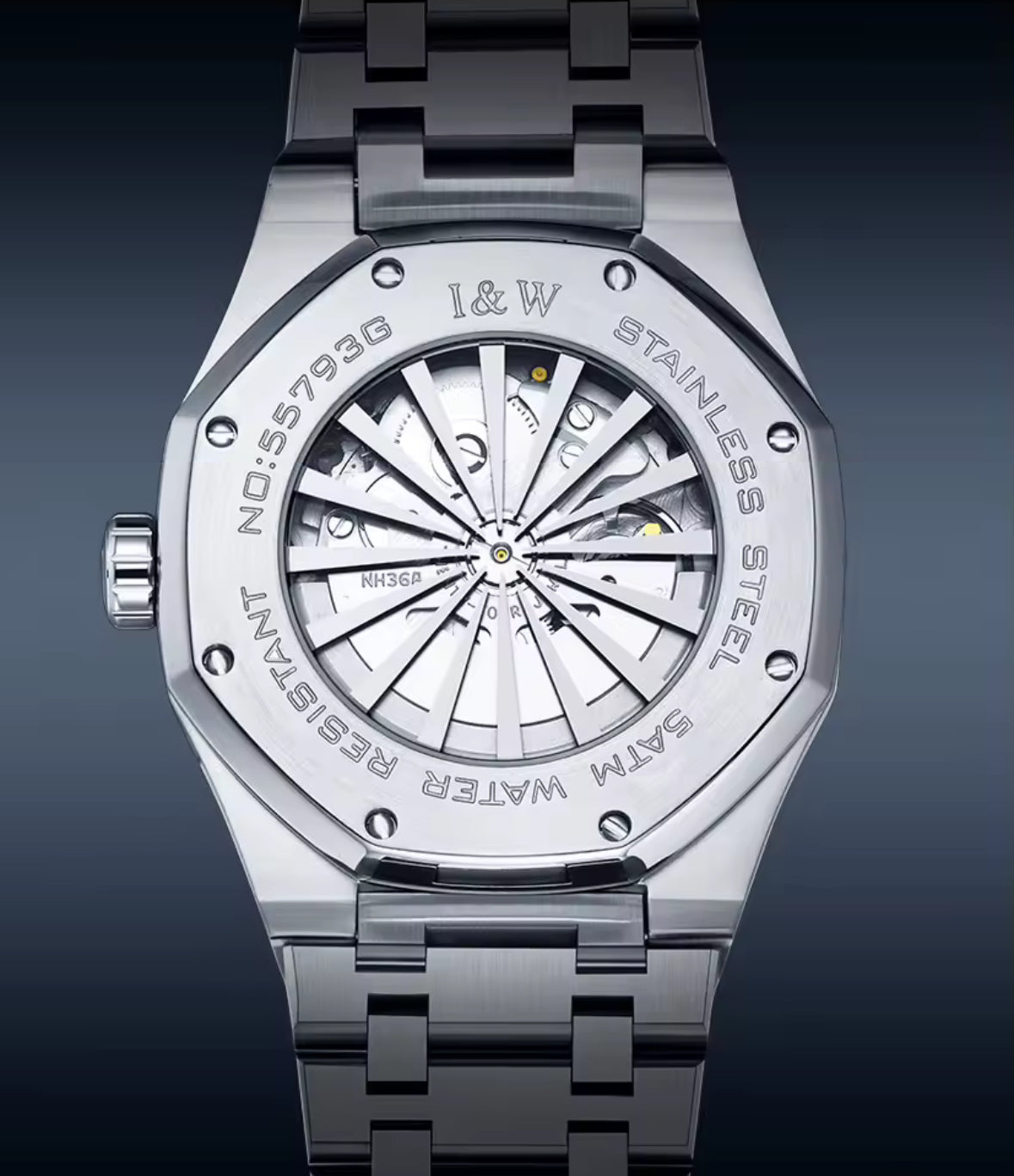 I&W Armbanduhr mit SEIKO Uhrwerk verbindet Eleganz und Luxus