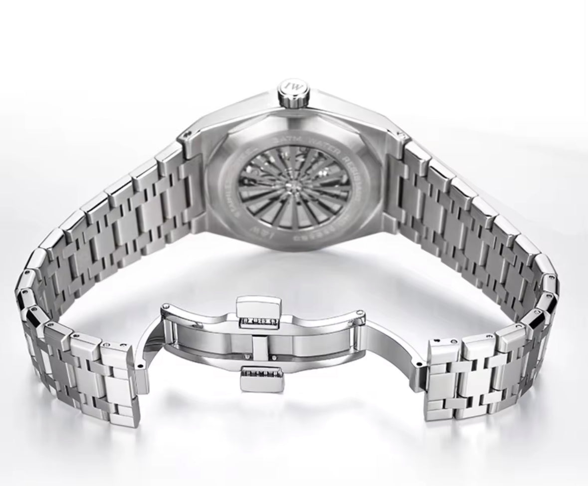 I&W Automatik Uhr SEIKO Uhrwerk