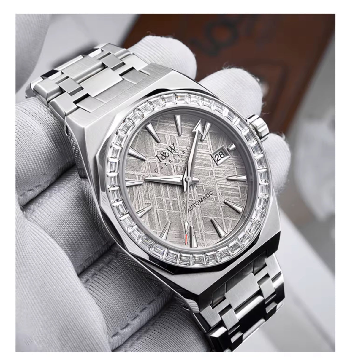 I&W Automatik Uhr SEIKO Uhrwerk