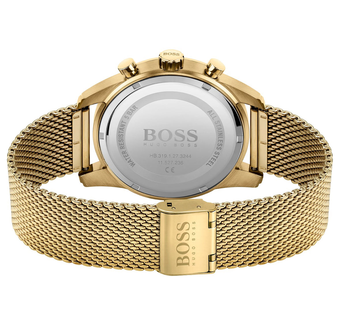 Boss Chronograph Herrenuhr Gold