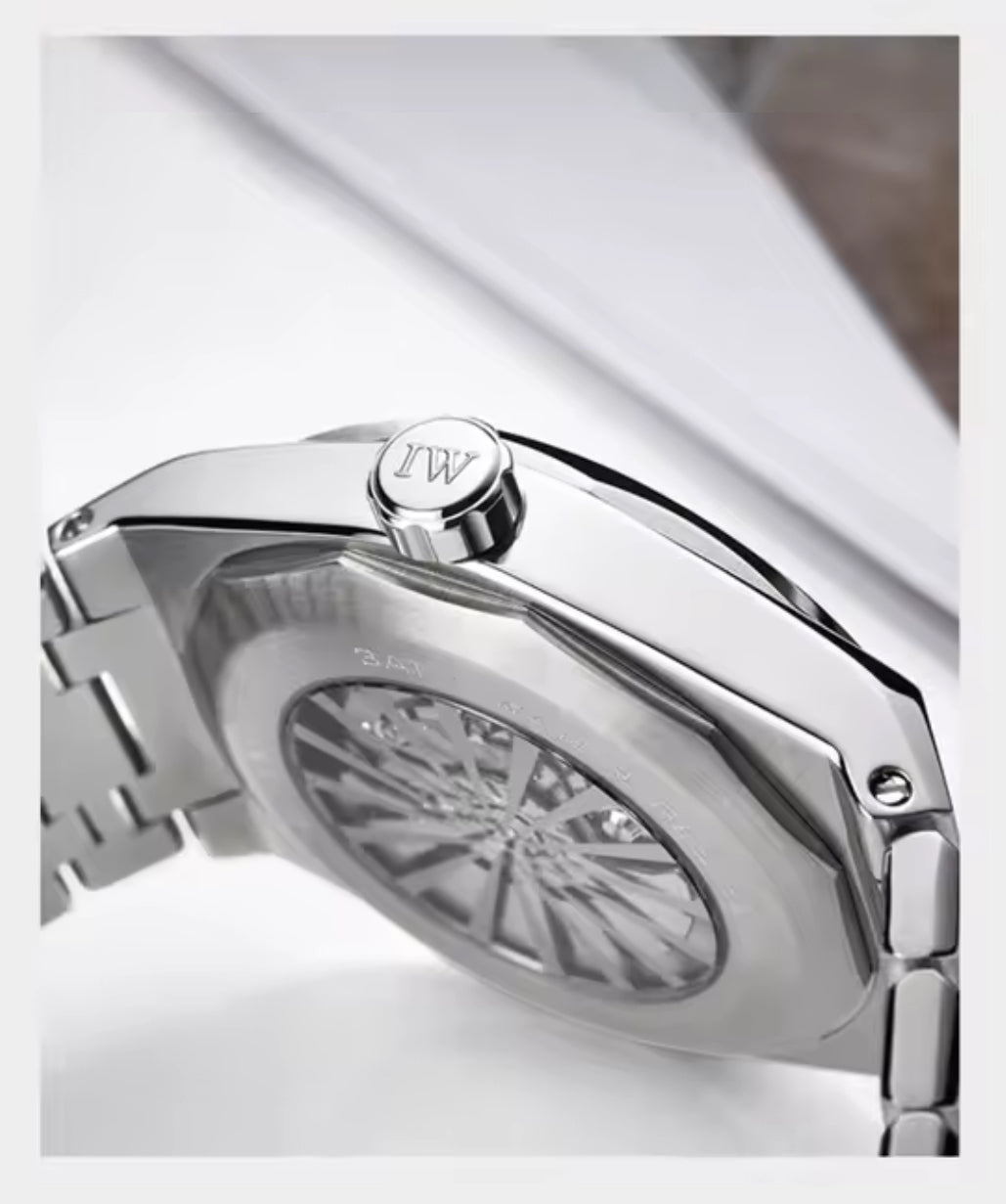 I&W Automatik Uhr SEIKO Uhrwerk