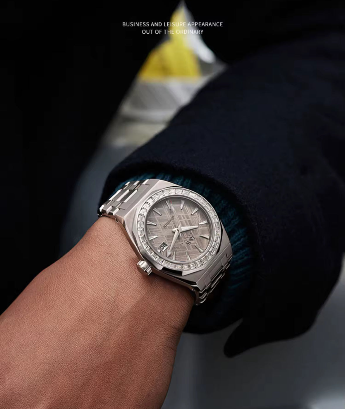 I&W Automatik Uhr SEIKO Uhrwerk