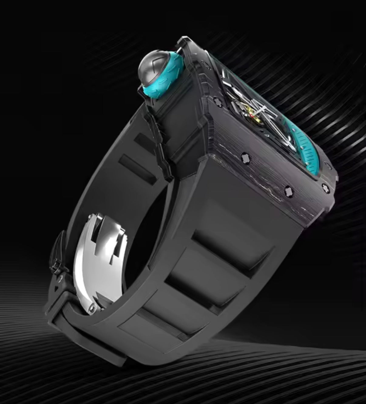 CRONUS ART CMO02-13A – Die Maschine fürs Handgelenk.
Ein Statement in Carbon, gebaut für Männer, die Zukunft tragen statt Zeit messen.