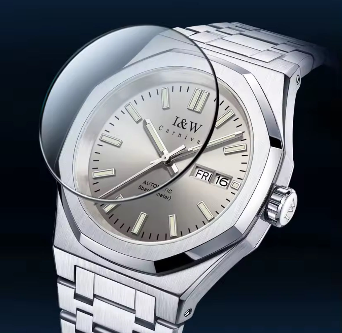 I&W Armbanduhr mit SEIKO Uhrwerk verbindet Eleganz und Luxus