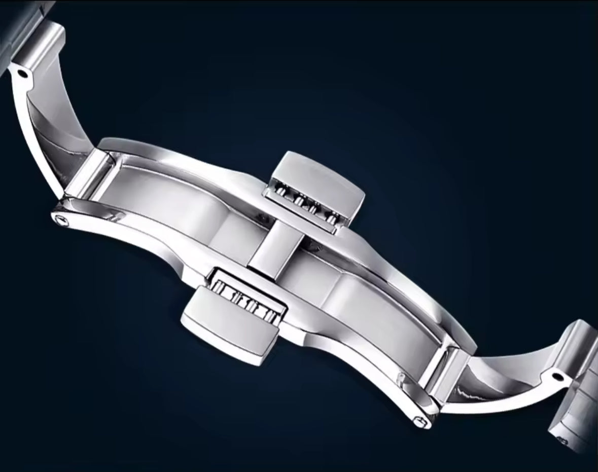 I&W Armbanduhr mit SEIKO Uhrwerk verbindet Eleganz und Luxus