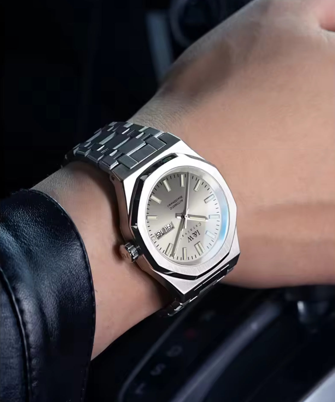 I&W Armbanduhr mit SEIKO Uhrwerk verbindet Eleganz und Luxus