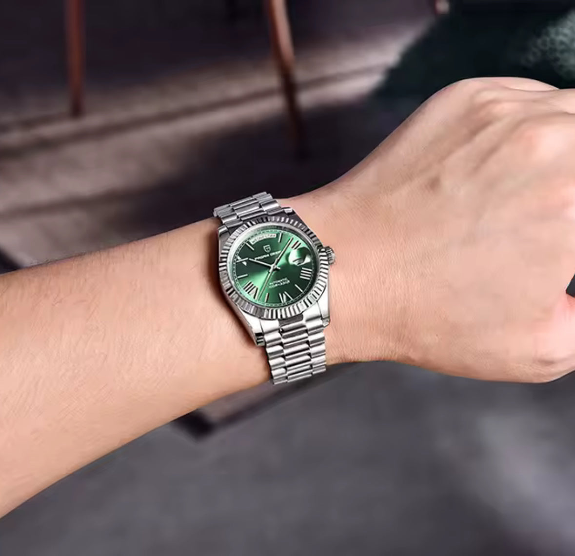 PAGANI DESIGN DD36 Automatikuhr mit Saphirglas