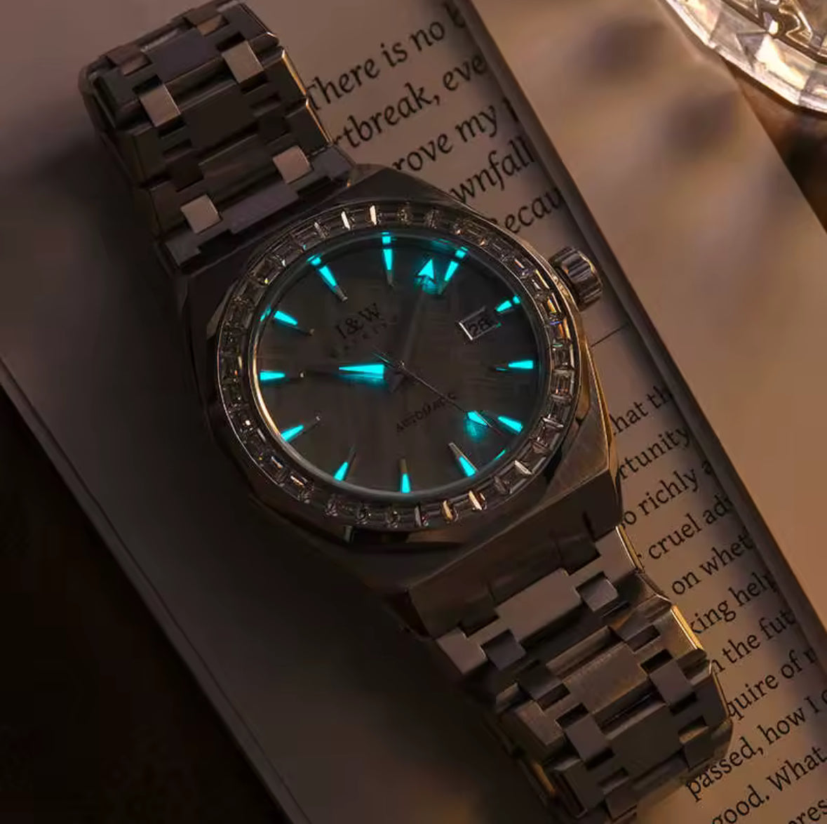 I&W Automatik Uhr SEIKO Uhrwerk