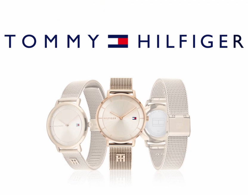 Tommy Hilfiger Damenuhr Rosagold