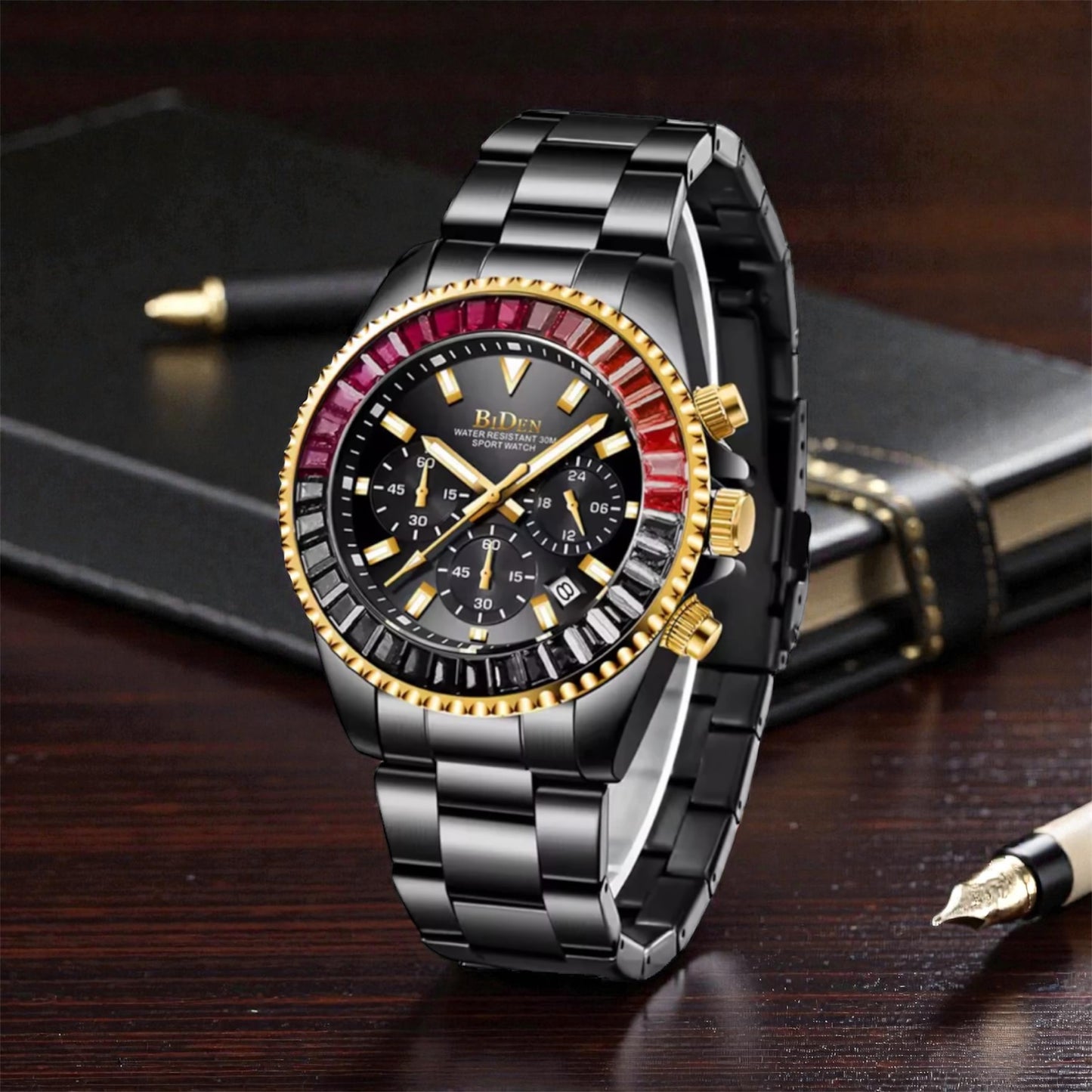 Herrenuhr Armbanduhr Biden